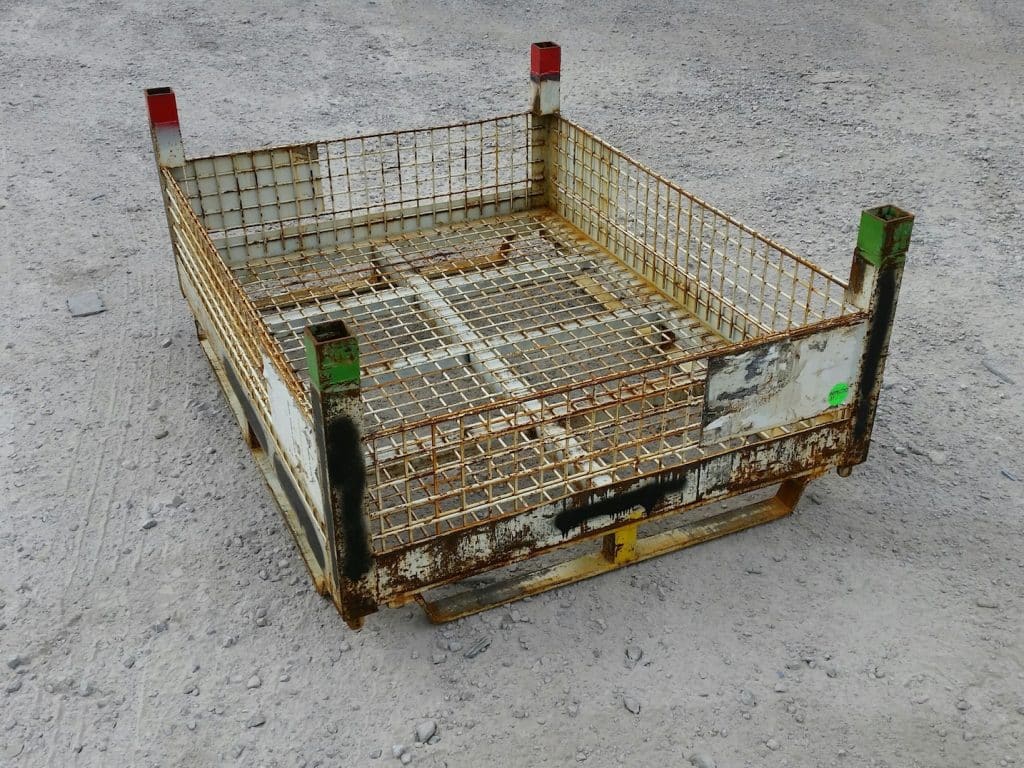 Item Steel Mesh Baskets X X Oa Ht No Gates Rdr