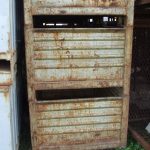 ITEM # 150 - STEEL CORRUGATED BINS  35.5" x 51" x 24" H (17" deep)