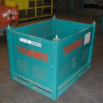 ITEM #176 - BLUE DRIVER BIN 48" x 36" x 34"