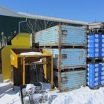 Item #310: Steel Corrugated Bins 48" x 96" x 31" o/h (24" ID)