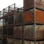 Item #314 Steel Mesh Baskets 53" x 48" x 38" o/h