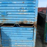 Item #315B Steel Corrugated Bins 48" x 53" x 38" (28" ID)