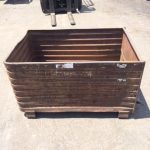 Item #502: Steel Corrugated Bins 48" x 33" x 30" o/h