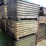 Item #513: Steel Corrugated Bins: Flow-matic; 33" x 48" x 32" o/h (24" ID) Please View Item #514