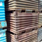 used steel corrugated bins for sale