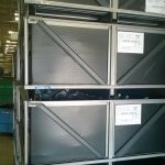 Item #557: Steel Frame with Vinyl sides & Floors 56" x 44" x 17"