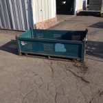 Item #552 Steel Vented Bins 72" x 36" x 24" o/h