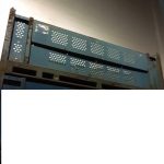 steel vented industrial bins