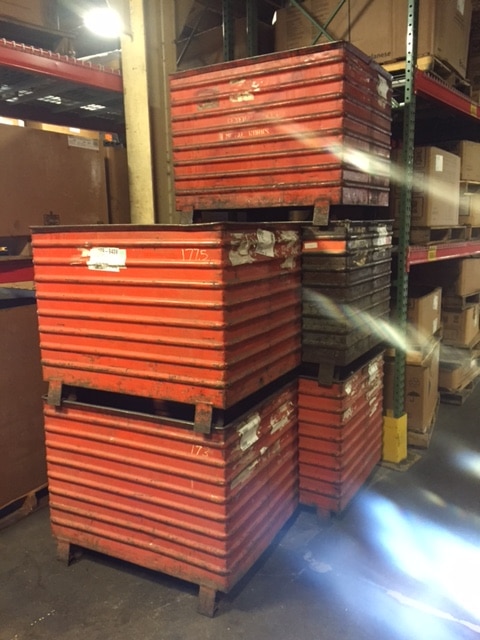steel corrugated bins for sale