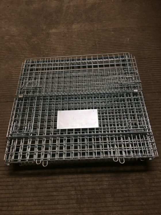 steel mesh collapsible baskets