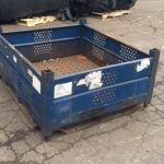 Item #674: Steel Vented Bins 53" x 48" x 26" o/h