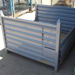 Item #707: Steel Corrugated Rigid Bins 45" x 48" x (24" ID)