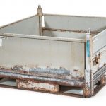 Item #793: Steel Bins 48" x 45" x 26" o/h
