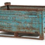 Item #791: Steel Corrugated Bins 43" x 29" x 22" o/h