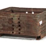 Item #795: Steel Corrugated Bins 44" x 32" x 22" o/h