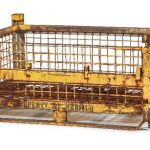 Item #797: Steel Mesh Baskets 47" x 29" x 20" o/h