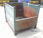 Item #812: Steel Bins 48" x 40" x 40" o/h