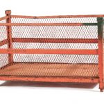 Item #805: Steel Mesh Baskets 54.5" x 32.5" x 32" o/h