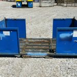 Item #918: Steel Bins, OD: 95.25" x 47.5" x 35.75" o/h, ID: 93" x 45.5" x 28.25" ID, opening on 95" sides.