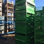 Item #1003: Steel Bins 46.5" x 50" x (24" ID).