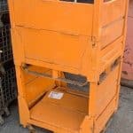 Item #1049: Steel Collapsible Bins 30" x 32" x 28" o/h.