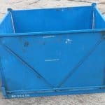 Item #2067: Steel Bins 48.5" x 42" x 28" o/h, no gates.