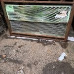 Item #2118: Steel Perforated (Vented) Bins 60" x 36" x 36" o/h