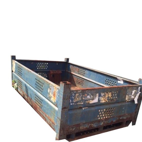 used vented steel bins for sale