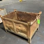 Item #2352: Steel Bins 43" x 30.75" x 34.75" OA ht, (23.5" inside ht).