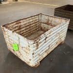 Item #2351: Steel Corrugated Bins 47.75" x 34" x 28.375" OA ht, (23.75" inside ht).