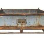 Item #2370: Steel Bins 48" x 31" x 22" OA ht.