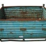 Item #2402: Steel Corrugated Bins 68" x 48" x 33" OA ht.