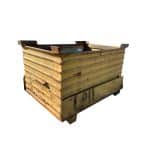 Item #2423: Steel Drop Bottom Bins 33" x 48" x 30" OA ht.