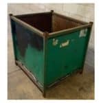 Item #2442: Steel Bins 37" x 33" x 39" OA ht.